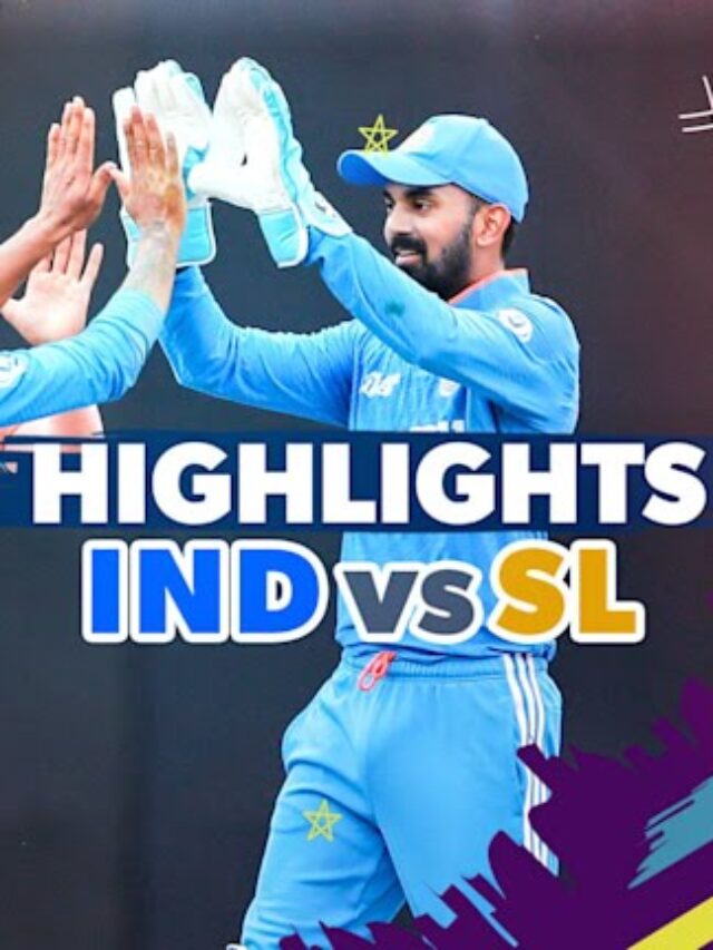 ind vs sl live score