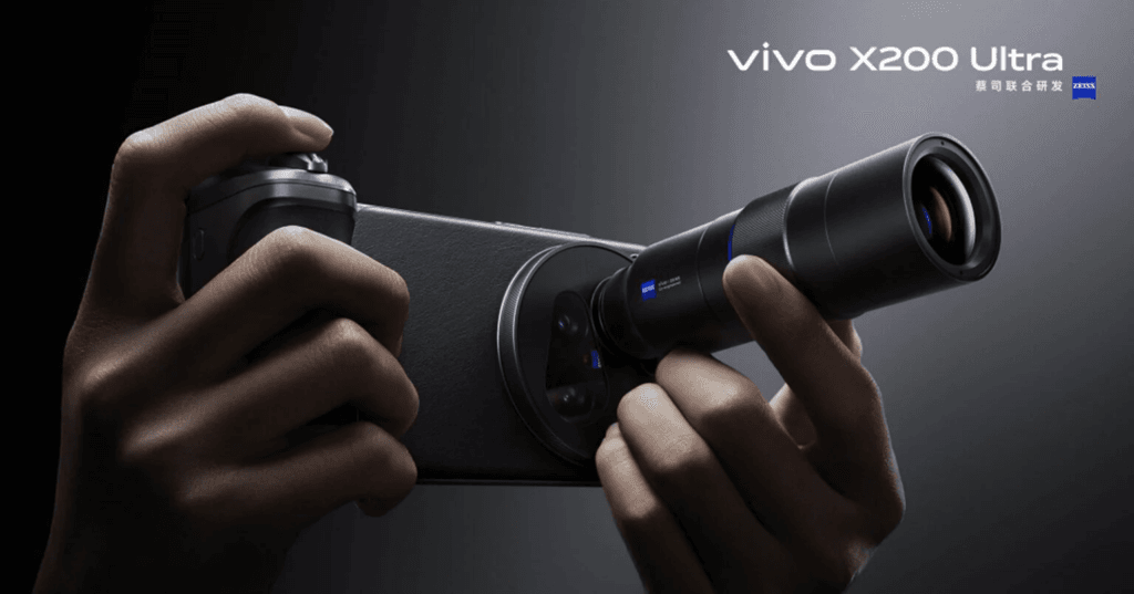 Vivo X200 Ultra Zeiss photography kit with external lens and dedicated controls